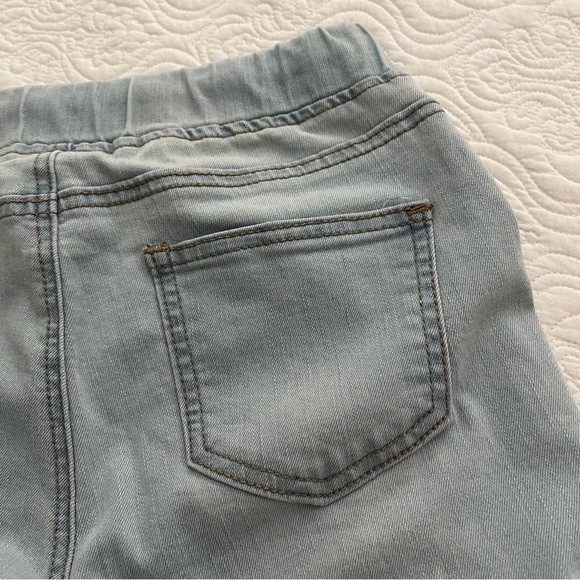 Highway Jeans Pull On Tie Waist Light Wash Jean Jeggings Size Small - Picture 6 of 12